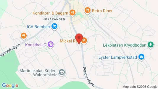 Lägenheter att hyra i Söderort - kort over placeringen