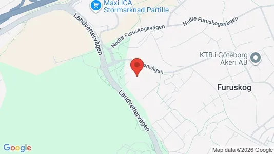 Lägenheter att hyra i Partille - kort over placeringen