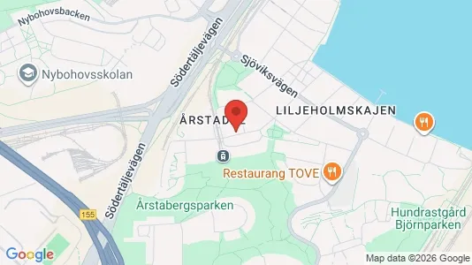 Lägenheter att hyra i Södermalm - kort over placeringen