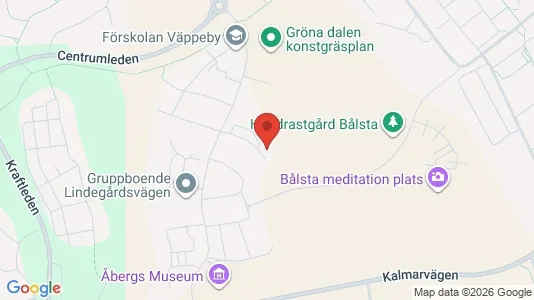 Lägenheter att hyra i Håbo - kort over placeringen