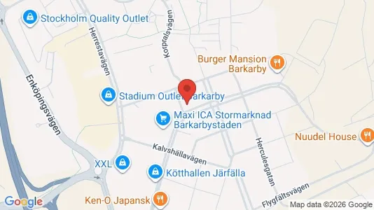 Lägenheter att hyra i Järfälla - kort over placeringen