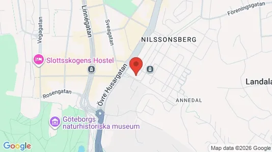 Lägenheter att hyra i Göteborg Centrum - kort over placeringen