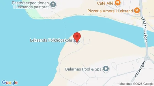 Lägenheter att hyra i Leksand - kort over placeringen