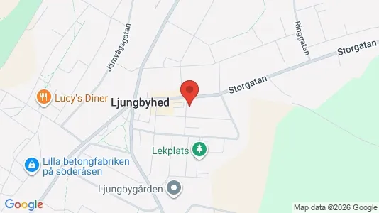Lägenheter att hyra i Klippan - kort over placeringen