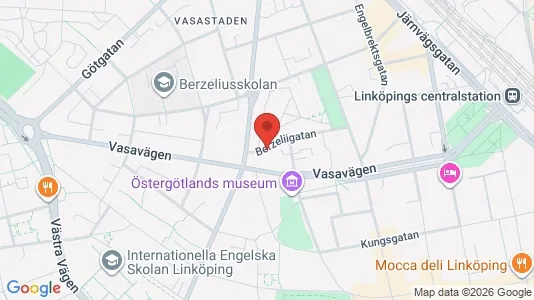 Lägenheter att hyra i Linköping - kort over placeringen