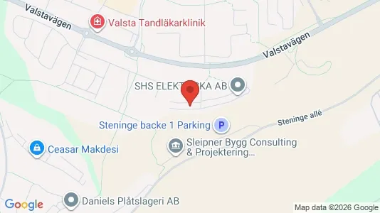 Lägenheter att hyra i Sigtuna - kort over placeringen