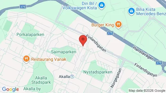 Lägenheter att hyra i Västerort - kort over placeringen