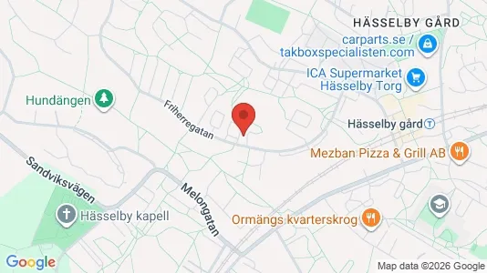 Lägenheter att hyra i Västerort - kort over placeringen