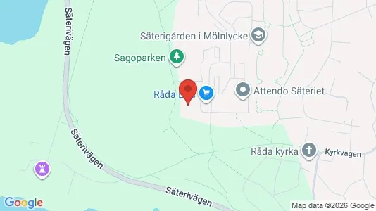 Lägenheter att hyra i Härryda - kort over placeringen