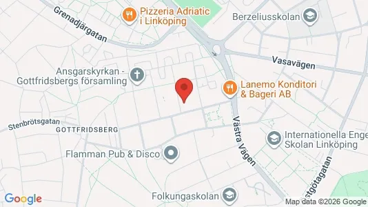 Lägenheter att hyra i Linköping - kort over placeringen