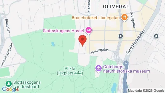 Lägenheter att hyra i Göteborg Centrum - kort over placeringen