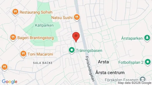 Lägenheter att hyra i Sala - kort over placeringen