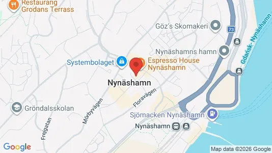 Lägenheter att hyra i Nynäshamn - kort over placeringen