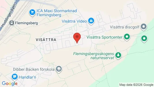 Lägenheter att hyra i Huddinge - kort over placeringen