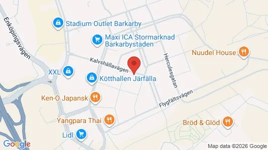 Lägenheter att hyra i Järfälla - kort over placeringen