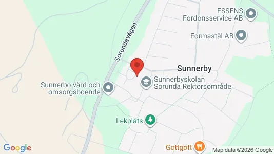 Lägenheter att hyra i Nynäshamn - kort over placeringen