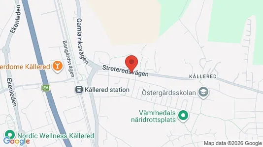 Lägenheter att hyra i Mölndal - kort over placeringen