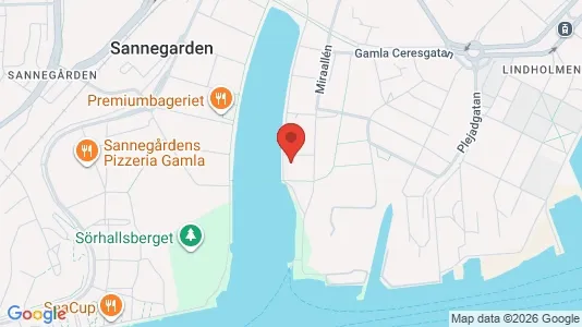 Lägenheter att hyra i Lundby - kort over placeringen