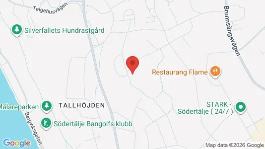 Lägenheter att hyra i Södertälje - kort over placeringen
