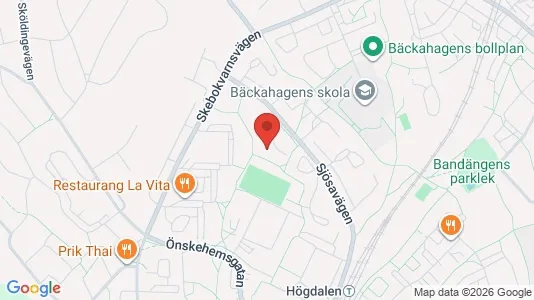 Lägenheter att hyra i Söderort - kort over placeringen