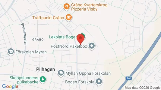 Lägenheter att hyra i Gotland - kort over placeringen