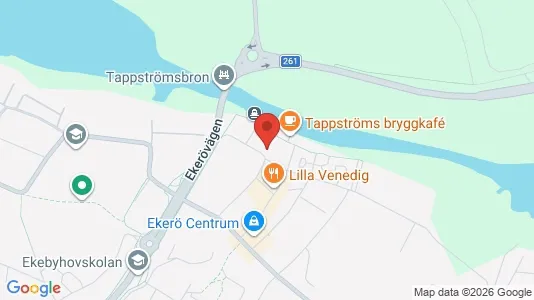 Lägenheter att hyra i Ekerö - kort over placeringen