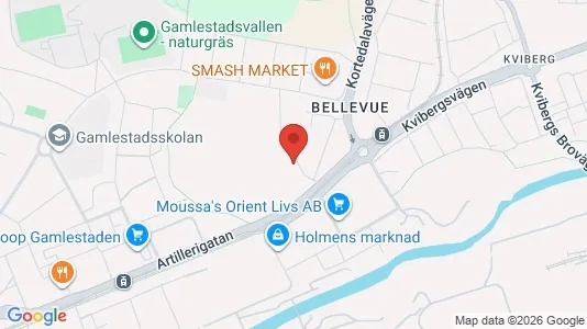 Lägenheter att hyra i Göteborg Östra - kort over placeringen