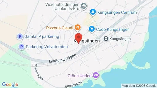 Lägenheter att hyra i Upplands-Bro - kort over placeringen