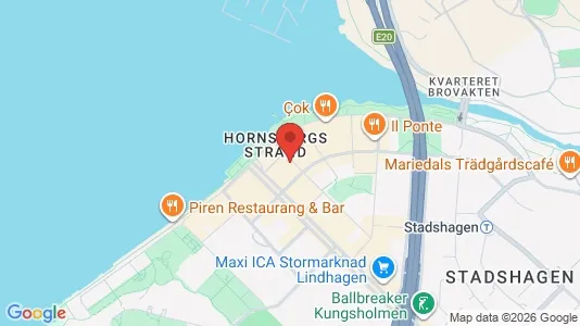 Lägenheter att hyra i Kungsholmen - kort over placeringen