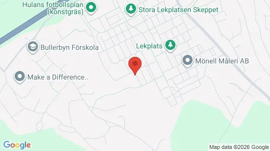 Lägenheter att hyra i Lerum - kort over placeringen