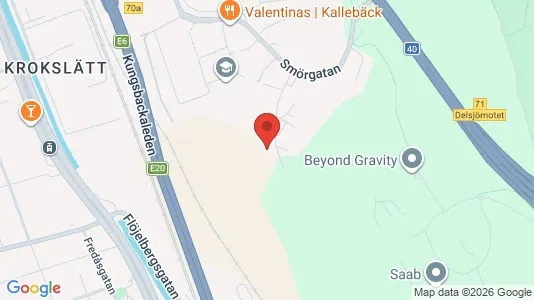Lägenheter att hyra i Örgryte-Härlanda - kort over placeringen