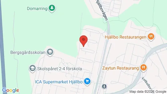 Lägenheter att hyra i Angered - kort over placeringen