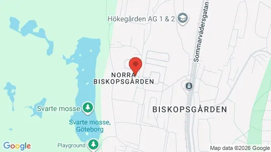 Lägenheter att hyra i Västra hisingen - kort over placeringen