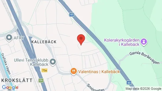 Lägenheter att hyra i Örgryte-Härlanda - kort over placeringen