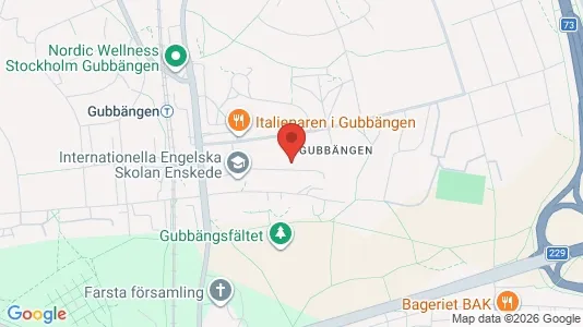 Lägenheter att hyra i Söderort - kort over placeringen