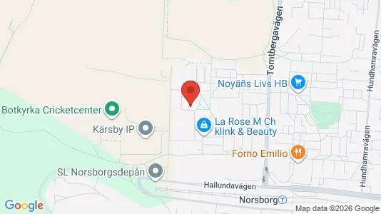 Lägenheter att hyra i Botkyrka - kort over placeringen