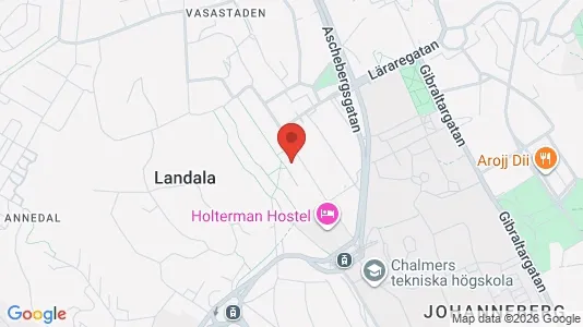 Lägenheter att hyra i Göteborg Centrum - kort over placeringen