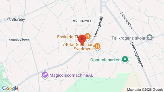 Lägenheter att hyra i Söderort - kort over placeringen