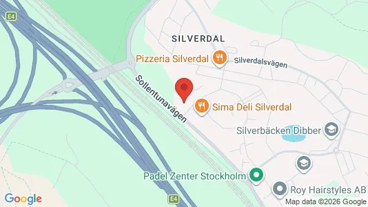 Lägenheter att hyra i Sollentuna - kort over placeringen