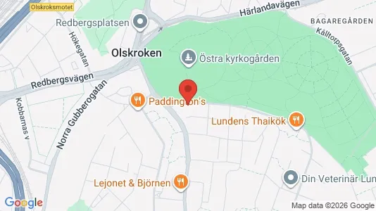Lägenheter att hyra i Örgryte-Härlanda - kort over placeringen