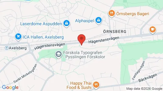Lägenheter att hyra i Söderort - kort over placeringen