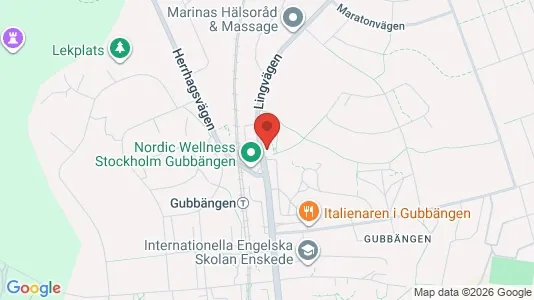 Lägenheter att hyra i Söderort - kort over placeringen