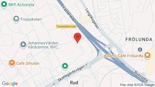 Lägenheter att hyra i Askim-Frölunda-Högsbo - kort over placeringen