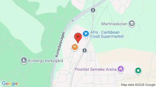 Lägenheter att hyra i Göteborg Östra - kort over placeringen