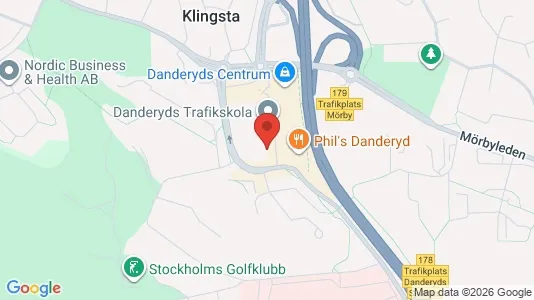 Lägenheter att hyra i Danderyd - kort over placeringen