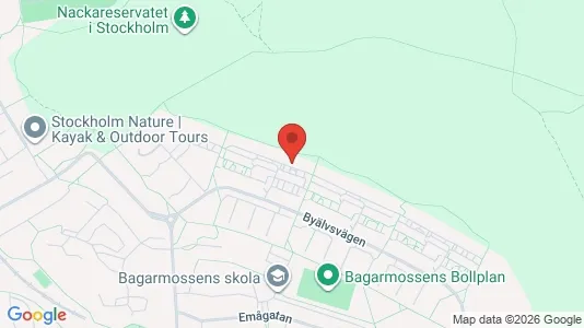 Lägenheter att hyra i Söderort - kort over placeringen