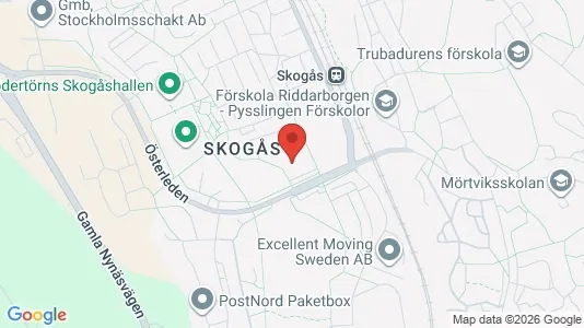 Lägenheter att hyra i Huddinge - kort over placeringen