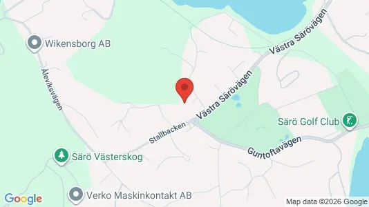 Lägenheter att hyra i Kungsbacka - kort over placeringen