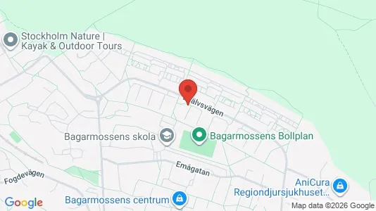 Lägenheter att hyra i Söderort - kort over placeringen