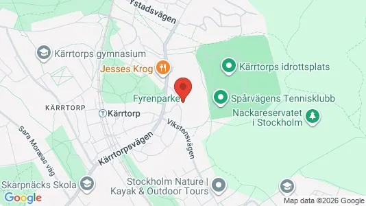 Lägenheter att hyra i Söderort - kort over placeringen